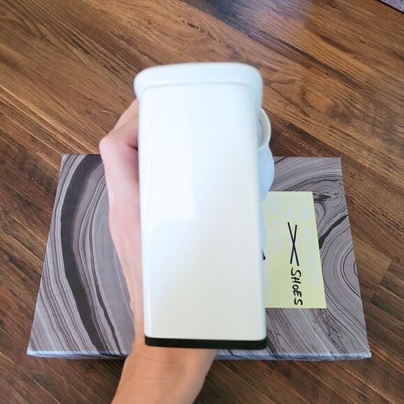 Jeffrey Campbell Hustler White Platform Sandal - Picture 4 of 6